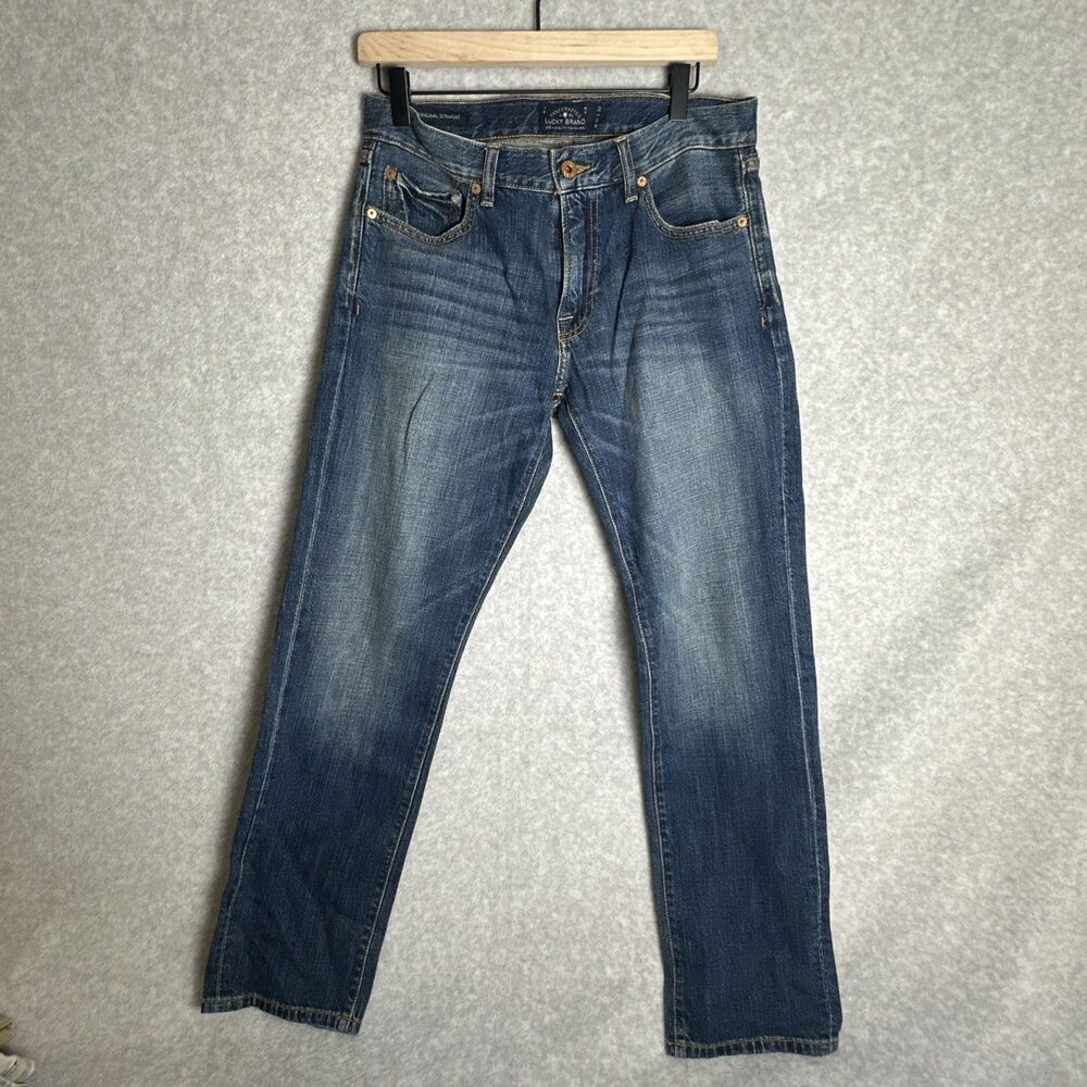 Lucky Brand Men’s 221 Original Straight Medium Wash Jeans Size W31 L32